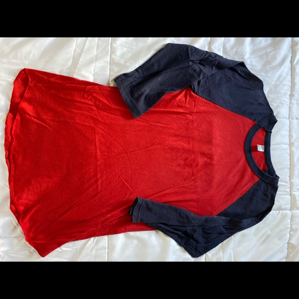 American Apparel 50/50 baseball T-shirt’s. - Picture 5 of 8